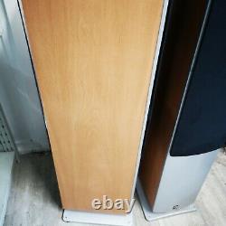 Q Acoustics 1050 Floor standing Tower Speakers beech