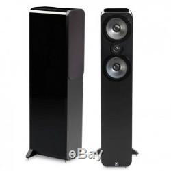 Q Acoustics 3050 Floor Standing Speakers BLACK LACQUER QA3056 B2 GRADE PAIR