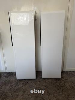 Q Acoustics 3050 Floor Standing Speakers Gloss White Pair