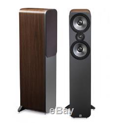 Q Acoustics 3050 Floorstanding Speakers American Walnut