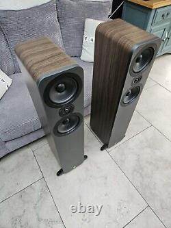 Q Acoustics 3050 Floorstanding Speakers American Walnut