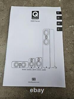 Q Acoustics 3050 Floorstanding Speakers American Walnut