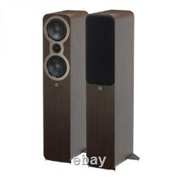 Q Acoustics 3050c Floorstanding Speakers Claro Walnut