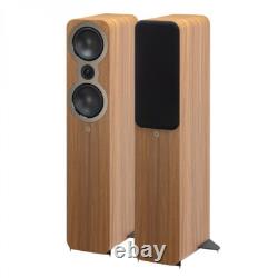 Q Acoustics 3050c Floorstanding Speakers Pink Oak
