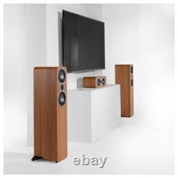 Q Acoustics 3050c Floorstanding Speakers Pink Oak