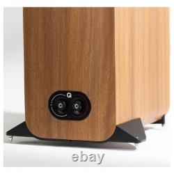 Q Acoustics 3050c Floorstanding Speakers Pink Oak