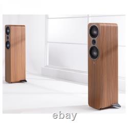 Q Acoustics 3050c Floorstanding Speakers Pink Oak