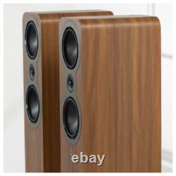 Q Acoustics 3050c Floorstanding Speakers Pink Oak