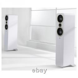 Q Acoustics 3050c Floorstanding Speakers Satin White