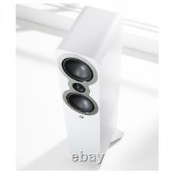 Q Acoustics 3050c Floorstanding Speakers Satin White