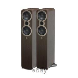 Q Acoustics 3050c Floorstanding Speakers Walnut