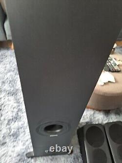 Q Acoustics 3050i 2x Floor Standing Tower Speakers Cinema HiFi Graphite Grey x2