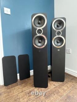 Q Acoustics 3050i Award Winning Floorstanding Speakers ABSOLUTELY BEAUTIFUL