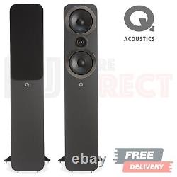 Q Acoustics 3050i Floorstanding Speakers Graphite Grey Open Box DEAL