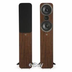 Q Acoustics 3050i Floorstanding Speakers Pair in Walnut. Brand New. RRP £629