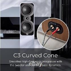 Q Acoustics 5040 Floorstanding Speakers (Pair) HOLME OAK