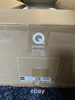 Q Acoustics 5050 Floorstanding Speaker Santos Rosewood Single Speaker New