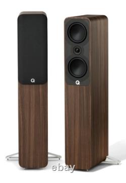 Q Acoustics 5050 Pair of Floorstanding Speakers C3 Curved Cone Santos Rosewood