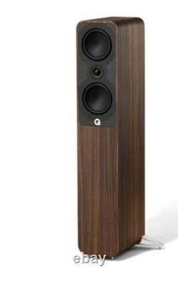Q Acoustics 5050 Pair of Floorstanding Speakers C3 Curved Cone Santos Rosewood