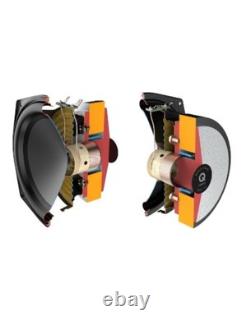 Q Acoustics 5050 Pair of Floorstanding Speakers C3 Curved Cone Santos Rosewood