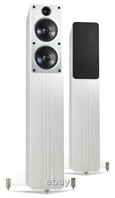 Q Acoustics Concept 40 Floor Standing Speakers Gloss White