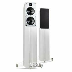 Q Acoustics Concept 40 Floorstanding Speakers QA2635 Gloss White B2 GRADE (PAIR)