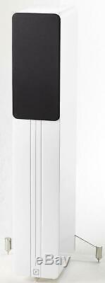 Q Acoustics Concept 40 Floorstanding Speakers QA2635 Gloss White B2 GRADE (PAIR)