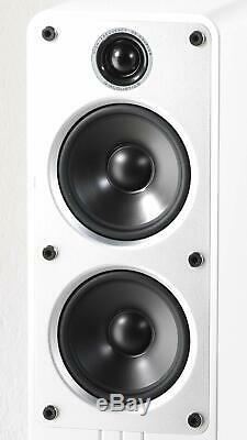 Q Acoustics Concept 40 Floorstanding Speakers QA2635 Gloss White B2 GRADE (PAIR)