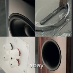 Q Acoustics Concept 500 Floor Standing Speakers in Gloss Black + Rosewood HiFi