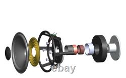 Q Acoustics Concept 500 Floor Standing Speakers in Gloss Black + Rosewood HiFi