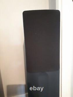 Q Acoustics Model 1030 Black Floor Standing Speakers Original Boxes