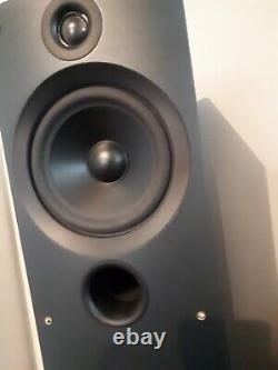 Q Acoustics Model 1030 Black Floor Standing Speakers Original Boxes