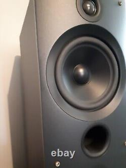 Q Acoustics Model 1030 Black Floor Standing Speakers Original Boxes