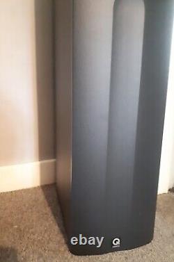 Q Acoustics Model 1030 Black Floor Standing Speakers Original Boxes