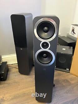 Q Acoustics Q3050i Floor standing Speakers Graphite Grey