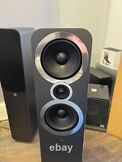 Q Acoustics Q3050i Floor standing Speakers Graphite Grey