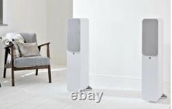 Q Acoustics Q 3050i Floor Standing Tower Speakers Arctic White Pair Cinema HiFi