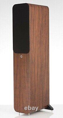 Q Acoustics Q 3050i Floor Standing Tower Speakers Cinema English Walnut Pair