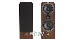 Q Acoustics Q 3050i Floor Standing Tower Speakers Cinema English Walnut Pair