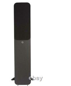 Q Acoustics Q 3050i Floor Standing Tower Speakers Pair Cinema HiFi Graphite Grey