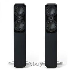 Q Acoustics Q 5040 Floorstanding Speakers Black, excellent condition 6mos old