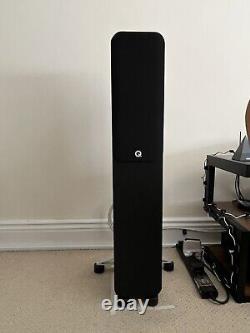 Q Acoustics Q 5040 Floorstanding Speakers Black, excellent condition 6mos old