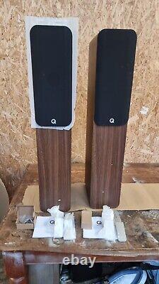 Q Acoustics Q 5040 Floorstanding Speakers (Pair) Santos Rosewood New