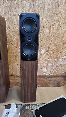 Q Acoustics Q 5040 Floorstanding Speakers (Pair) Santos Rosewood New