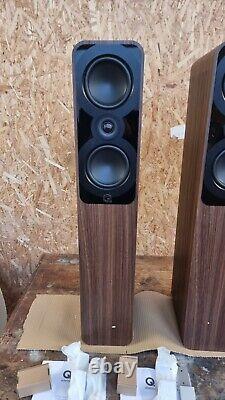 Q Acoustics Q 5040 Floorstanding Speakers (Pair) Santos Rosewood New