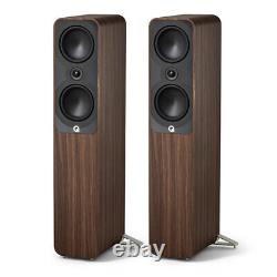 Q Acoustics Q 5050 Floorstanding Speakers Santos Rosewood