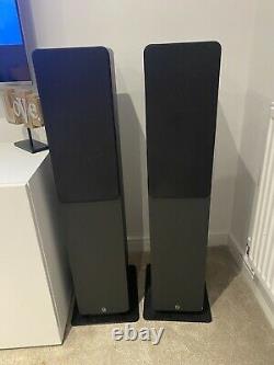 Q acoustics speakers (2 Standing Floor Speakers And Centre Speaker)