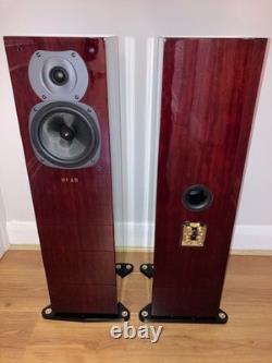 Quad 21L2 floor standing speakers in Rosewood in excellent condition