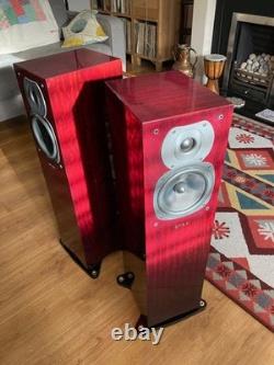 Quad 21L2 floor standing speakers in Rosewood in excellent condition
