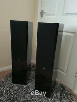 Quad 22L Floor-Standing Speakers (Piano Black). Great condition